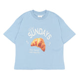 The New | Suzette s-s tee | Forever Blue