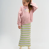 The New | Sandy Sweatshirt | Silver pink