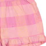 The New | Tasmine shorts | Cashmere rose checked