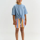 The New | Trace shorts | Multi striped