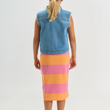 The New | Romina Denim vest | Light blue denim