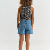 The New | Romina regular fit denim shorts | Light blue denim