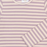 The New | Fro Rib Tee Sea Fog Striped