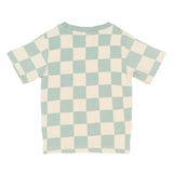 The New | Sebastian Tee Aqua Gray