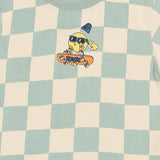 The New | Sebastian Tee Aqua Gray
