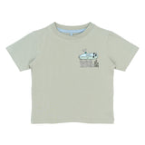 The New | Sigurd Tee Aqua Gray