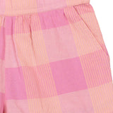 The New | Tassie shorts | Cashmere rose checked
