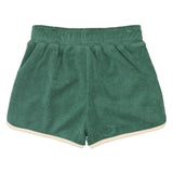 The New | Terry shorts | Posy green