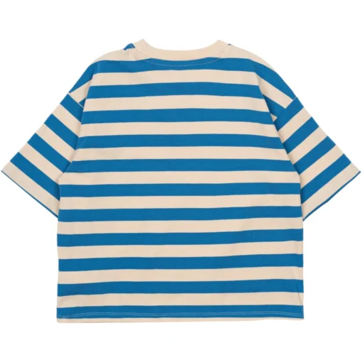 The New | Nanny T-Shirt | White Swan Striped - Afbeelding 2