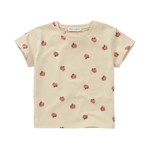 Sproet & Sprout | T-Shirt Apple Print | S25-1646