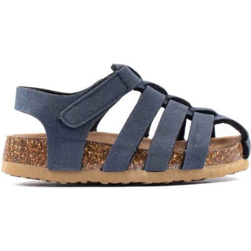 Mikk-Line | Sandal Suede Cork | Blue Night - Afbeelding 2