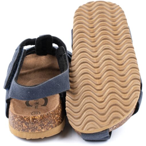 Mikk-Line | Sandal Suede Cork | Blue Night - Afbeelding 3