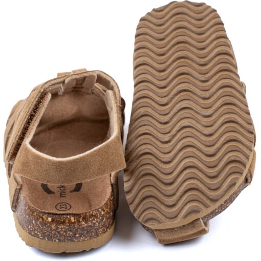 Mikk-Line | Sandal Suede Cork | Cognac - Afbeelding 3