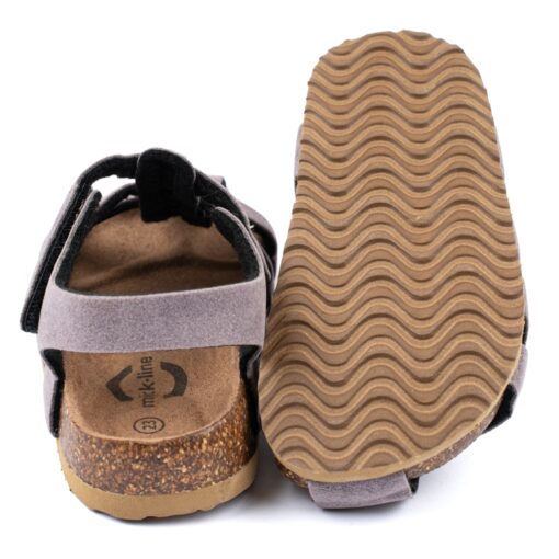 Mikk-Line | Sandal Suede Cork | Woodrose - Afbeelding 3