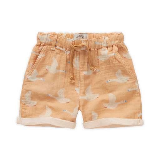 Sproet & Sprout | Muslin Shorts Goose Print