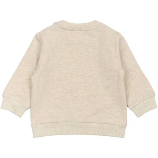 The New | Norman Sweatshirt | Oatmeal Melange - Afbeelding 2