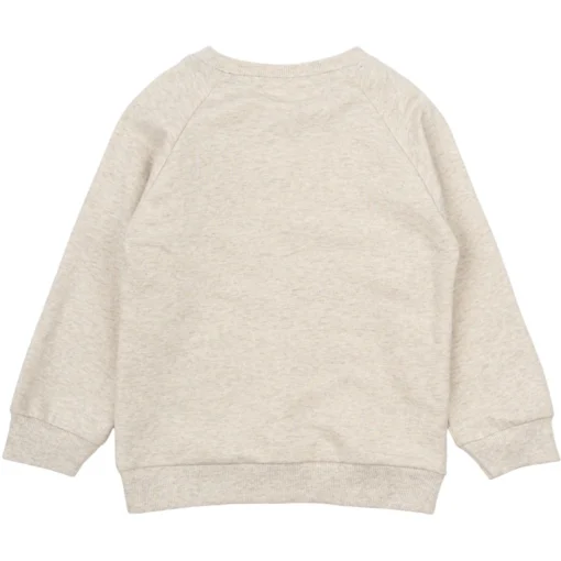 The New | Niels Sweatshirt | Oatmeal Melange - Afbeelding 2