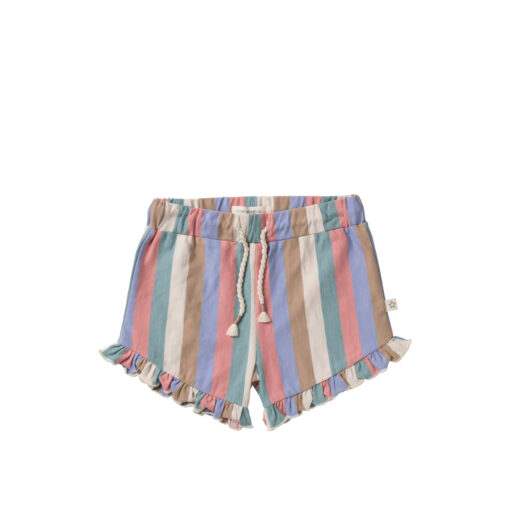 Your Wishes | Multi Stripes | Ruffle Shorts