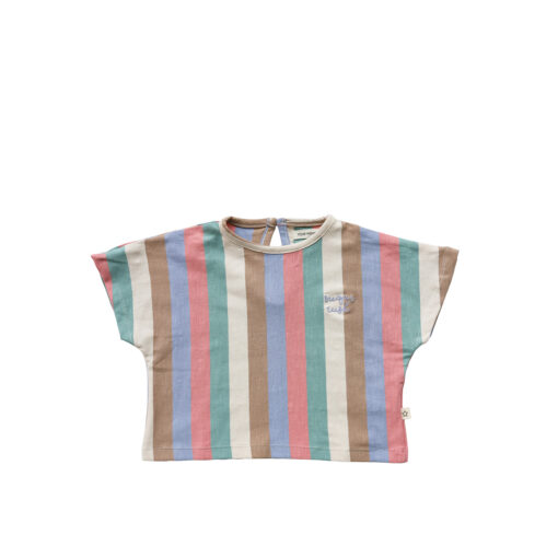 Your Wishes | Multi Stripes | Cropped Tee